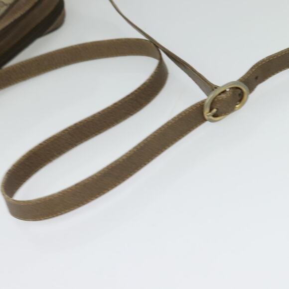 GUCCI GG Supreme Web Sherry Line Bag Pvc Beige Gold 904 02 049 - Picture 7 of 16